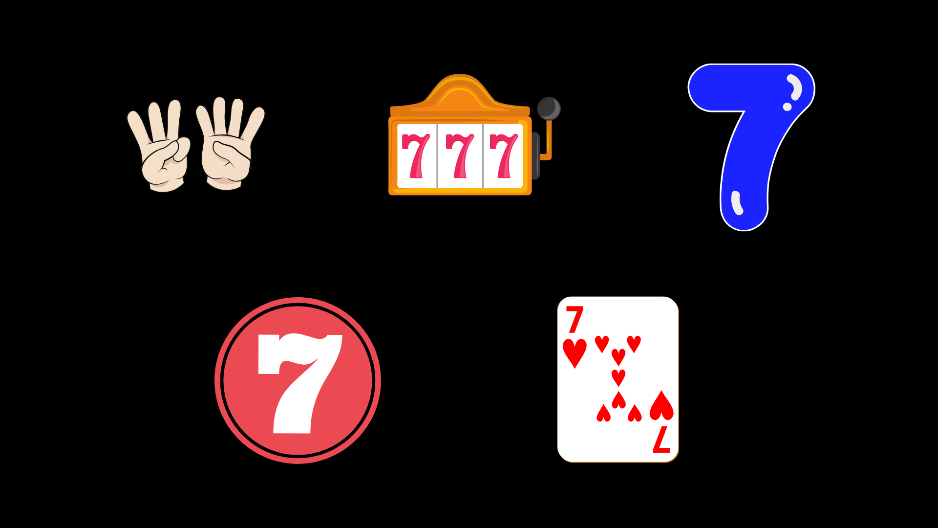 Symbols for 7